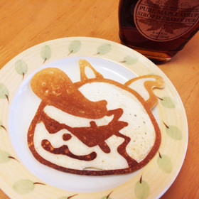 簡単♡HMでパンケーキアート!ワルニャン